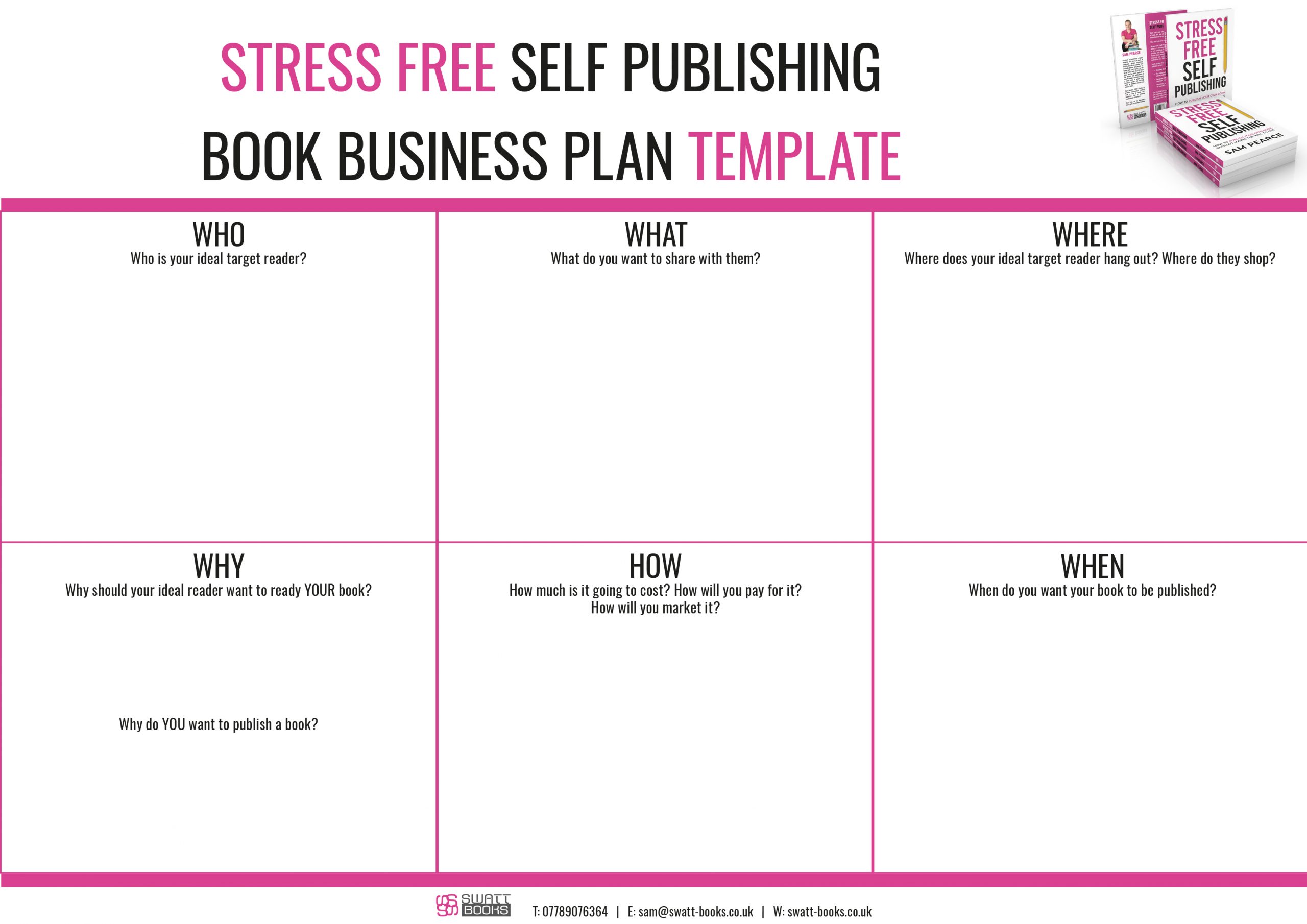 Free Resource: Book Publishing Plan